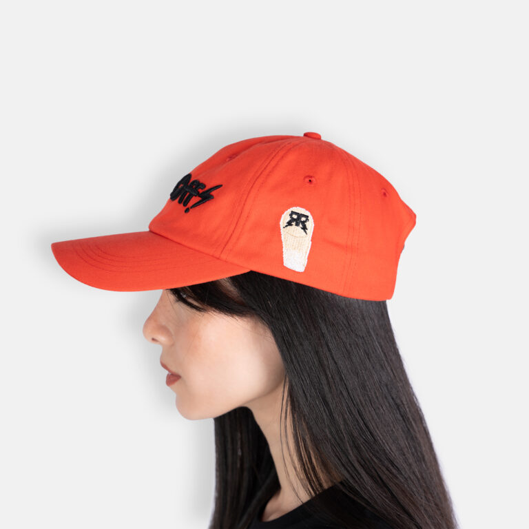 Red Embroidered Cap RageOff Details