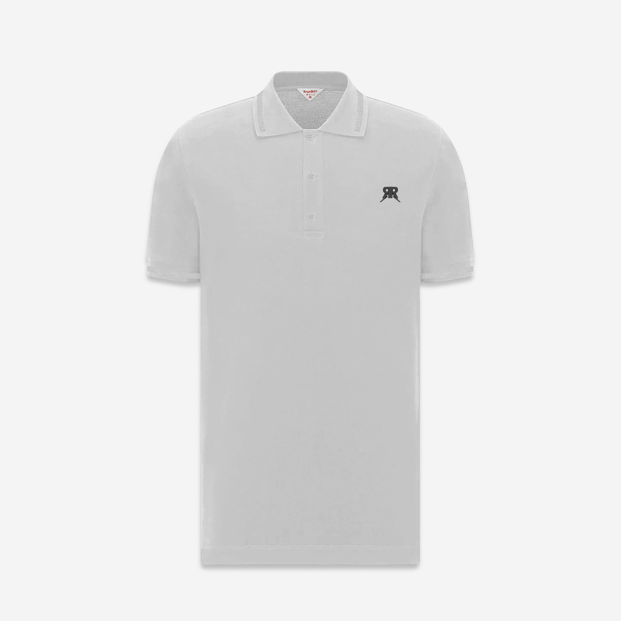 Classic White Polo T-Shirt - T-Shirts & Poloshirts category Classic White Polo T-Shirt - Image 1