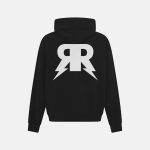 Iconic Logo Black Hoodie - Image 2