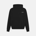 Iconic Logo Black Hoodie