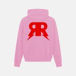 Iconic Logo Pink Hoodie - Image 2