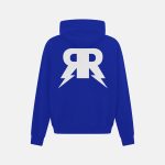 Iconic Logo Blue Hoodie - Image 2