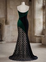 Sabina - Dual-Tone Monogram Dress - Image 3